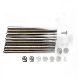 Threaded Rod and Hex Nut Kits for Pipe Flanges