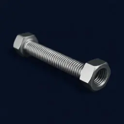 Threaded Rods with Hex Nuts