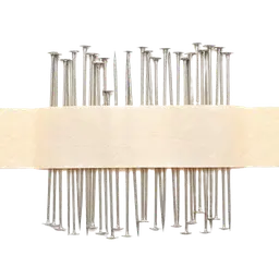 Straight Strips of Nails for Finishing Nailers